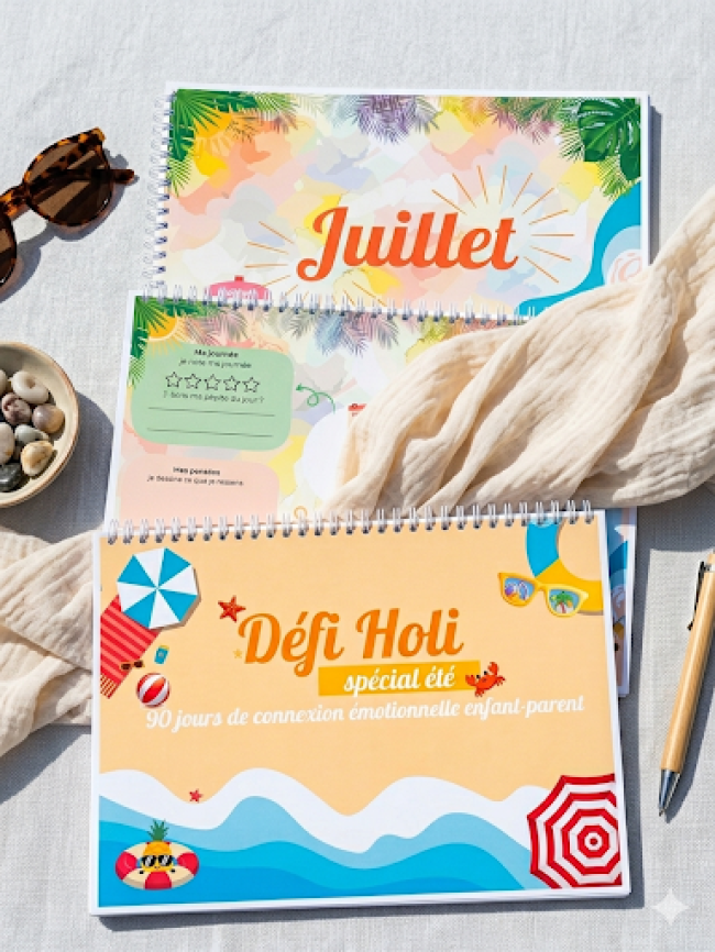 Défi Holi spécial été- 90 jours de connexion émotionnelle enfant-parent